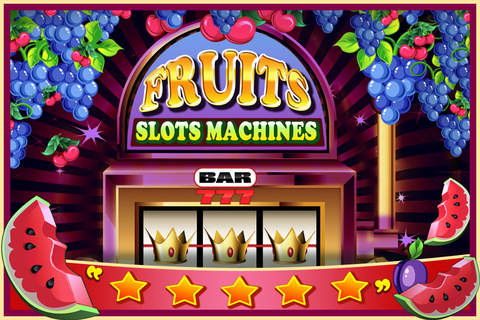 Fruits Slots Machines Free - Fruity Jackpots Win screenshot 2
