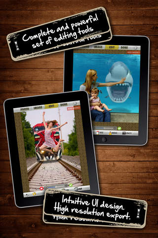 PhotoCrash Fright edit bizarre, exciting graphics and effects into any photo like masks, monsters, robots and more plus special stamps and stickers to make weird, scary works of art that will fool, spoof and trick family and friends not just at Halloween screenshot 4