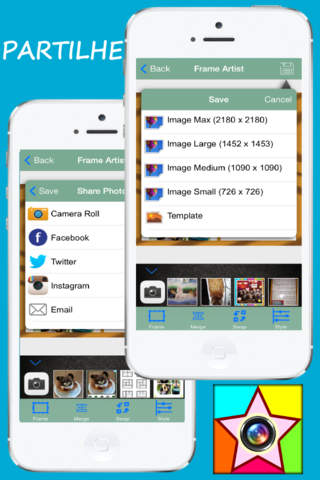 Frame Photo FREE - Pic Frames & Photos Collage & Caption Editor for Instagram, Twitter, Facebook screenshot 3