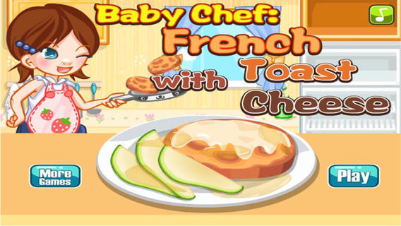 Baby Chef : French Toast With Cheese