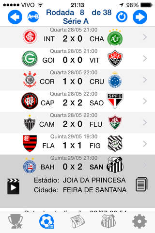 Brasileirão screenshot 3