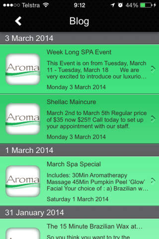 Aroma Waxing Clinic & Spa screenshot 4