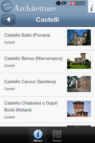 Architetture Piemonteitalia screenshot 3