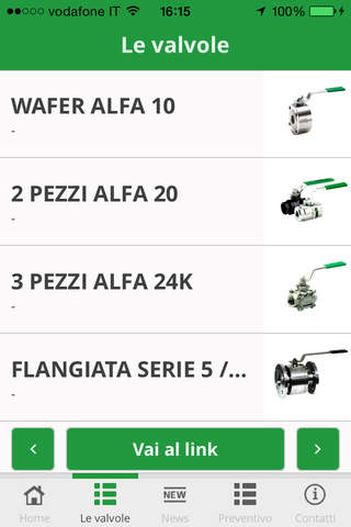 Alfa Valvole screenshot 2