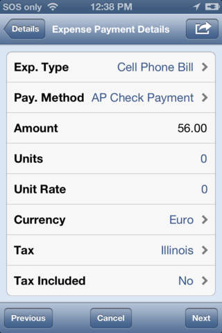 Expenses 9.05.02 screenshot 2