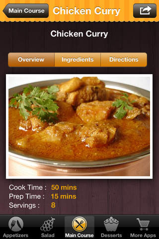 Indian Cuisines !! screenshot 3