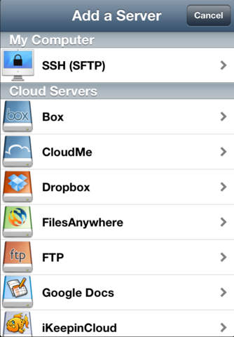 Air Sharing for iPhone & iPod touch screenshot 3