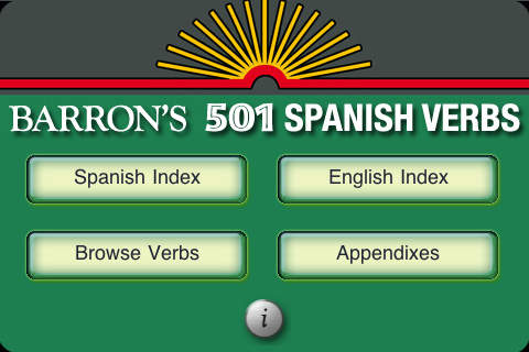 【免費教育App】501 Spanish Verbs, 6th ed.-APP點子