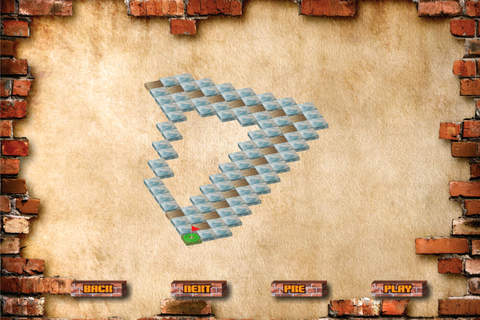 Bloxorz on iPhone : Stick cube puzzle game, try to drive on the brick square to the hole with minimum step screenshot 4