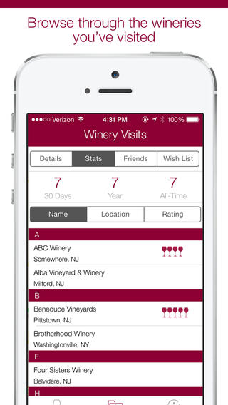 免費下載生活APP|Winery Passport - Find Local Wine Tastings, Wineries & Wines app開箱文|APP開箱王