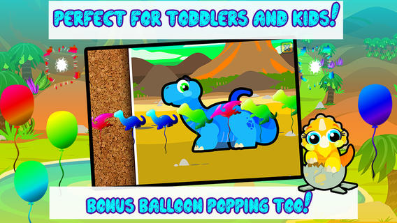 免費下載遊戲APP|Dino Puzzles for Kids (Toddler Age Dinosaur Learning Games Free) app開箱文|APP開箱王