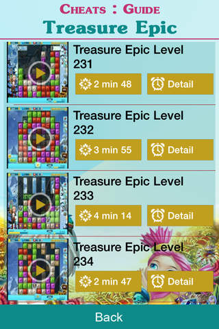 Cheats for Treasure Epic + Includes All levels, How to Play, Tips & Tricks screenshot 2