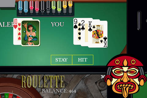 Ace Aztec Rich Slots: Play Casino with Free Slots, Blackjack, Roulette and Craze Bonus Wheel screenshot 2