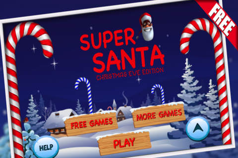 Super Santa Swing - Christmas EVE Adventures Game FREE Edition screenshot 2