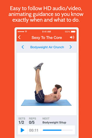 Instant Abs: Workout Trainer screenshot 3