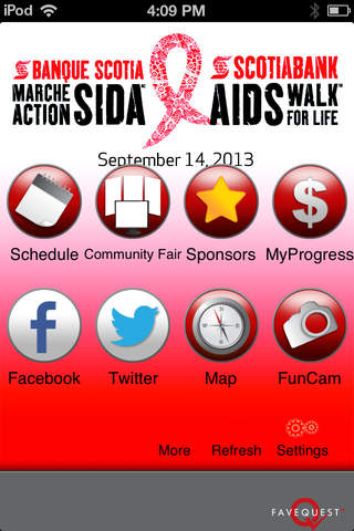 AIDS Walk Ottawa screenshot 2