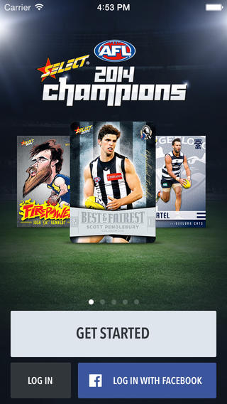 2014 Select Official AFL Collector Cards