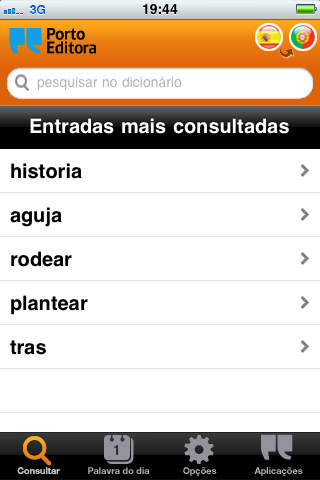 Dicionário de Espanhol-Português (Português-Espanhol) screenshot 2