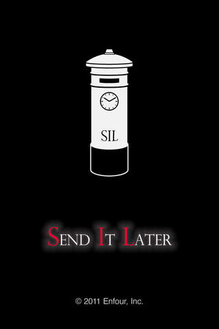 Send It Later time-shift your email SMS