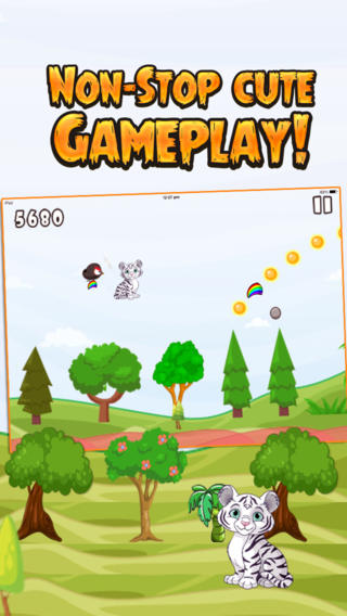 【免費遊戲App】Little Tiger Jungle Jump-APP點子