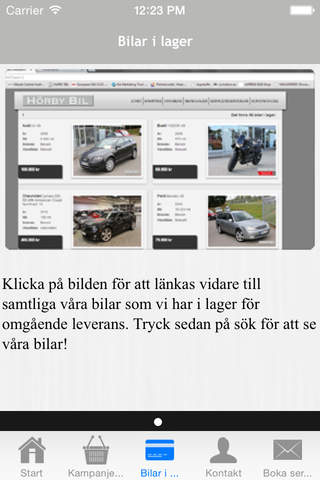Hörby Bil screenshot 2