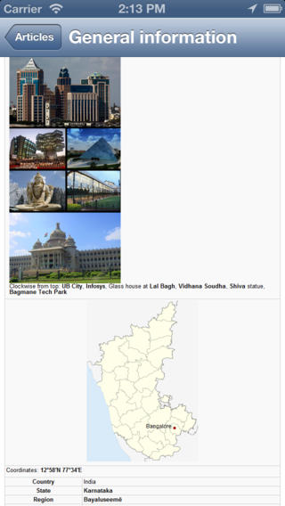 免費下載旅遊APP|Bangalore, India Offline Map - PLACE STARS app開箱文|APP開箱王