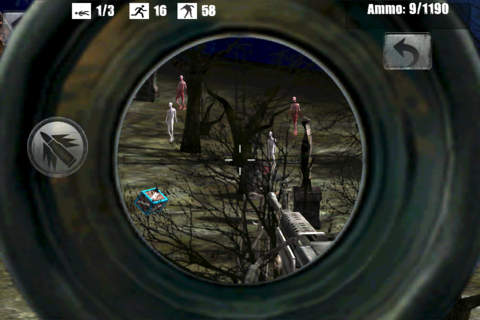 Zombie Air Sniper screenshot 3
