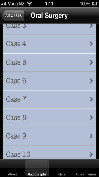 【免費醫療App】Dental Radiographs-APP點子