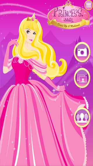 Princess Beauty Dress Up and Makeover Free For Girls