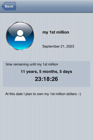 myLifeTimer - countdown & statistics for events and anniversary screenshot 3