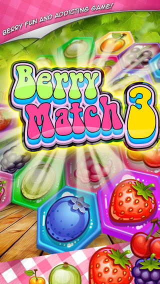 Berry Match Three FREE - A fun yummy fruit switch-ing puzzle game