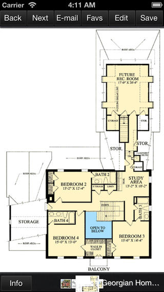 【免費娛樂App】Colonial House Design - Family Home Plans-APP點子