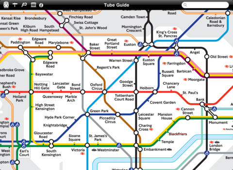 【免費旅遊App】London Tube Map and Guide - Live train departure and line status-APP點子