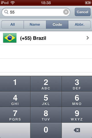 Country Codes - International Dialing Codes screenshot 3