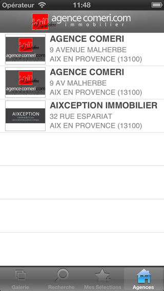 【免費生活App】Agence COMERI-APP點子