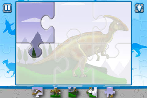 Jigsaw Puzzles Deluxe : Dinosaurs (Universal) screenshot 4