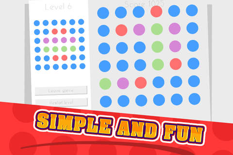 Circle Dot Puzzle Game for Girls Boys Kids and Teens by New Fun Match Games FREE screenshot 4