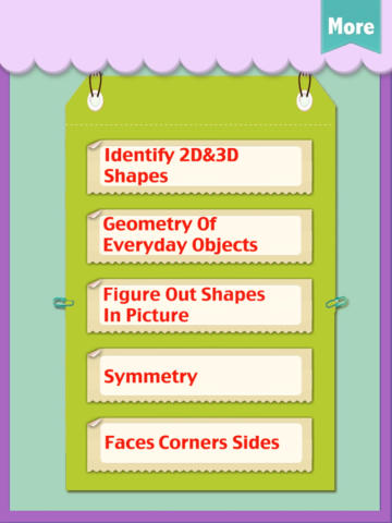 Kids Math-Geometry Worksheets 1st Grade