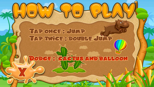 【免費遊戲App】Happy Hippo Jumping & Running FREE - Addictive Endless Running Game!-APP點子