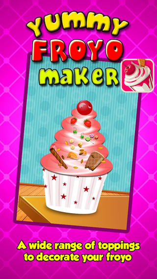 【免費遊戲App】Yummy Froyo Maker - Cooking Games for Kids-APP點子