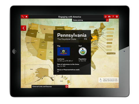 【免費教育App】Engaging with America-APP點子