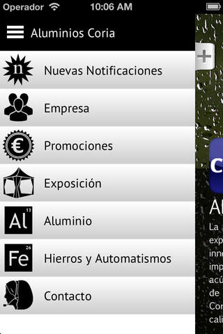 Aluminios Coria screenshot 2