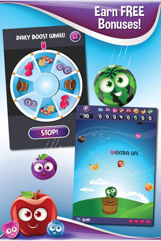 Fruit Frenzy  - The Fun Fruits Collecting Mania With Bucket Before They Pop and Splash Free Game screenshot 4