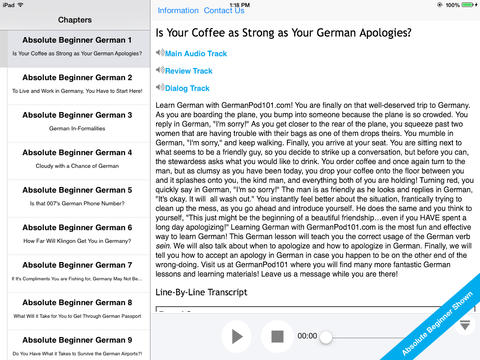 Beginner German for iPad