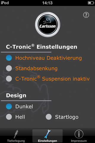 C-Tronic Suspension WiFi screenshot 2
