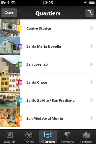 Florence, Gallimard Guides SmartCITY week-end screenshot 3