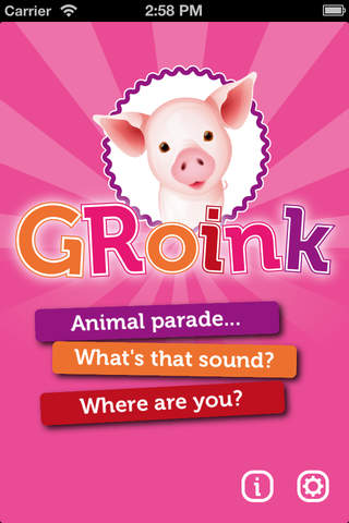 GRoink: fun puzzle game with animal sounds! screenshot 2