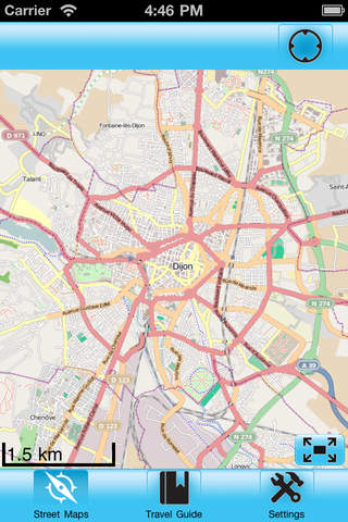 免費下載旅遊APP|Dijon Street Map Offline app開箱文|APP開箱王