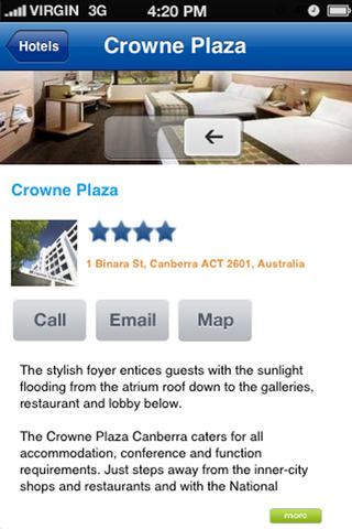 TourMe Canberra screenshot 4