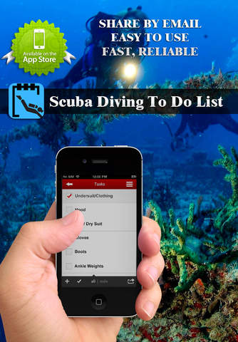 Scuba Diving Checklist screenshot 4